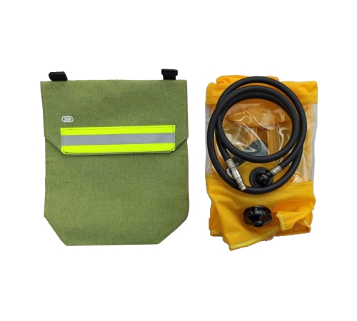 Сумка для маски спасательного устройства из брезента